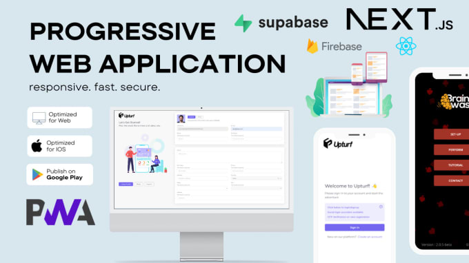 Gig Preview - Develop a custom web application using nextjs, supabase