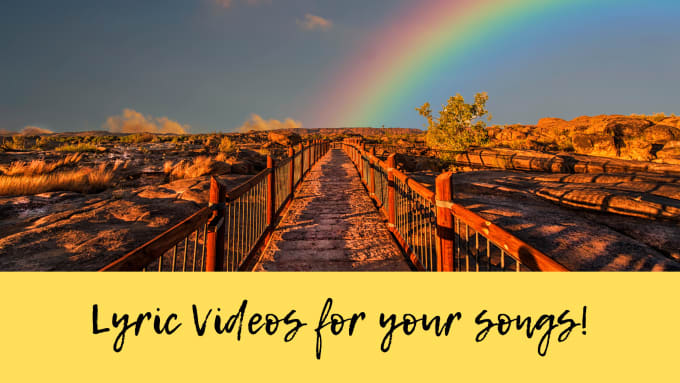 Gig Preview - Create a simple lyric video to fit your music