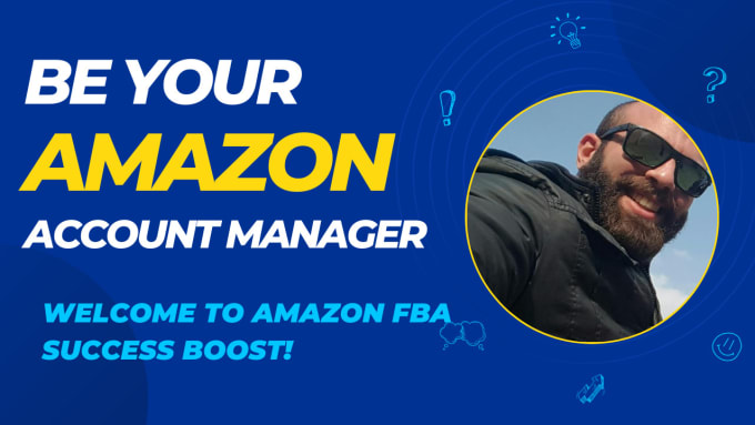 Gig Preview - Be your amazon account manager and amazon store manager