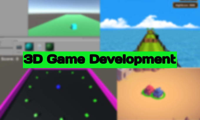 Gig Preview - Develop a complete 3d game for you with source code