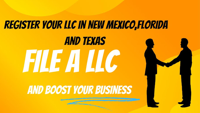 Gig Preview - Register your llc in florida, new mexico, and texas