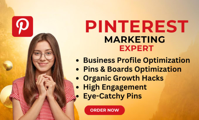 Gig Preview - Be your pinterest manager and marketing specialist for your business