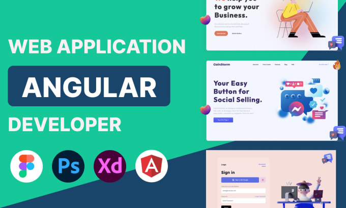 Bestseller - develop your angular web app and integrate API, ssr and SEO