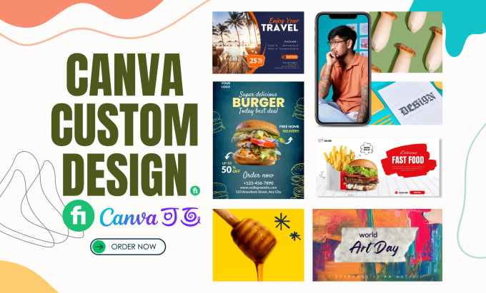 Gig Preview - Edit canva pro templates and design banner, poster, card, and instagram post