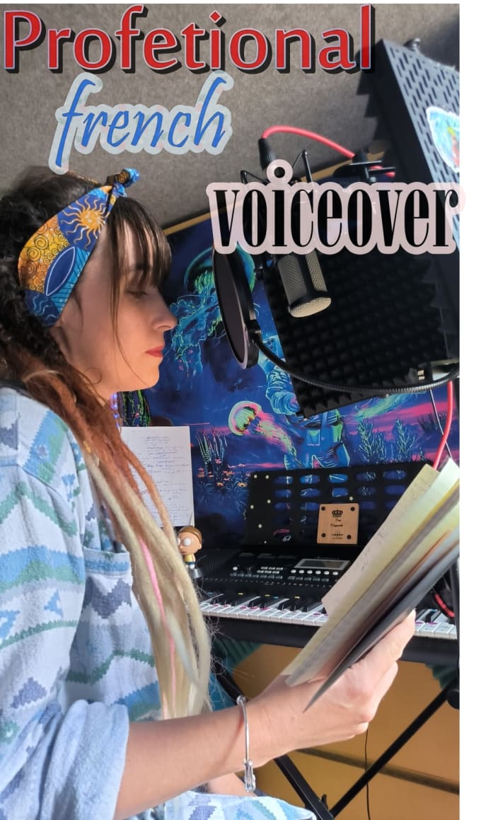 Gig Preview - Do professional voiceover audiobook narration