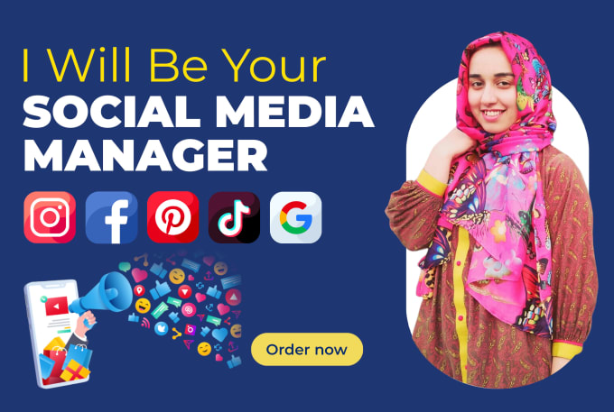 Gig Preview - Be your social media manager and content creator