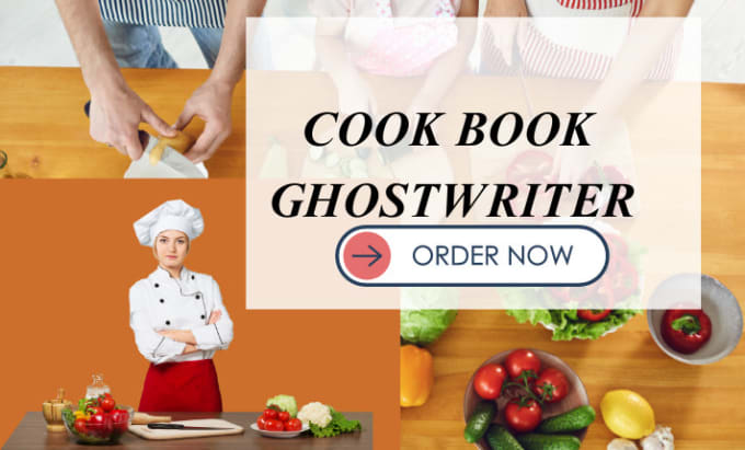 Gig Preview - Ghostwrite your own recipe book, high quality cook book