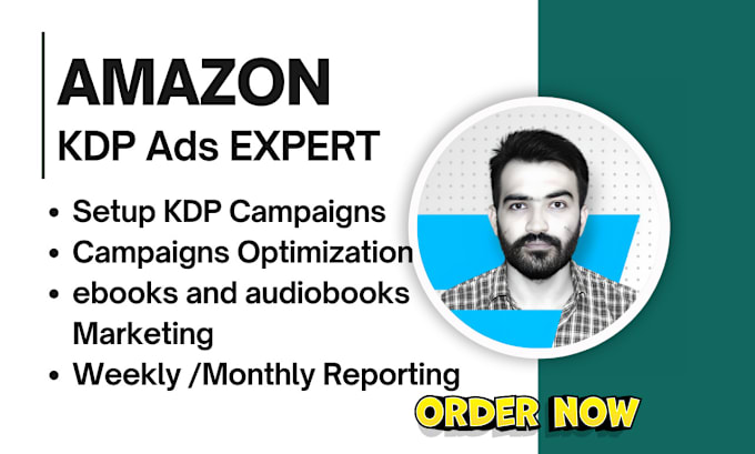 Gig Preview - Setup amazon KDP ads, KDP PPC, KDP campaigns, KDP marketing