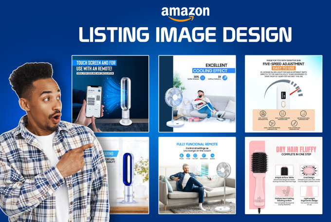 Bestseller - design premium amazon listing image, amazon infographic and ebc