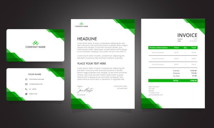 Gig Preview - Do professional letterhead design or business card design