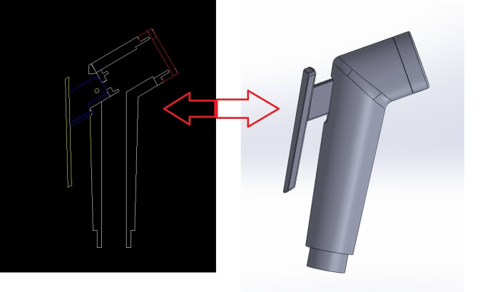 Gig Preview - Create 2d technical drawings of products