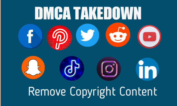 Bestseller - remove content on instagram, tiktok, youtube, facebook,reddit,twitter under dmca