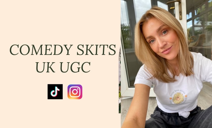 Gig Preview - Create skit ugc content for your brand, uk ugc creator