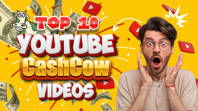 Gig Preview - Make top 10 faceless cashcow videos for youtube automation