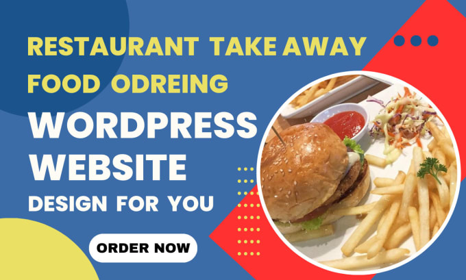 Gig Preview - Build restaurant, food ordering ,food delivery wordpress website