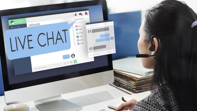 Gig Preview - Do chat support for your business