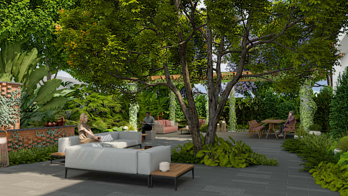 Gig Preview - Develop and render landscape design