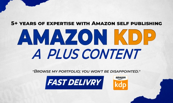 Gig Preview - Design a captivating a plus content for amazon kdp