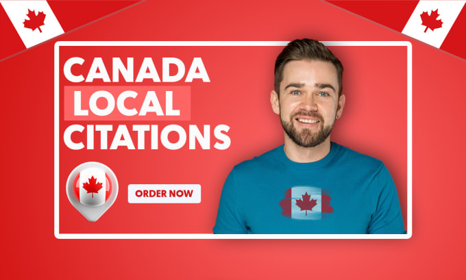 Gig Preview - Made canada local citations for canadian business