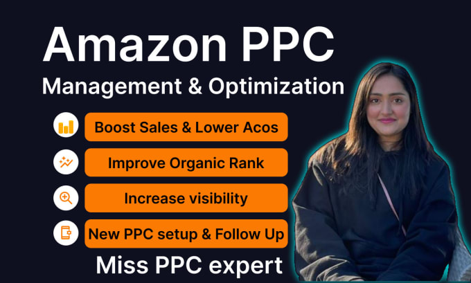 Gig Preview - Do amazon PPC campaign ads optimization amazon PPC management sponsored ads