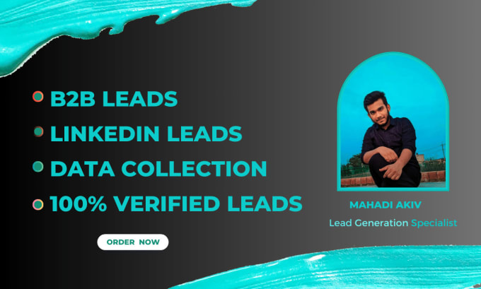 Gig Preview - Do b2b linkedin lead generation for sales