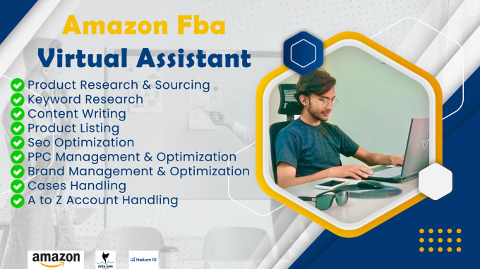 Gig Preview - Be your expert amazon fba virtual assistant