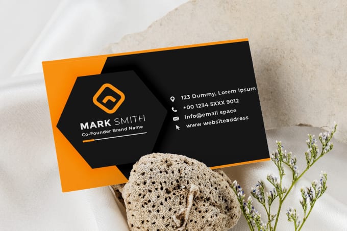 Gig Preview - Create professional, modern, minimalist business card design for you