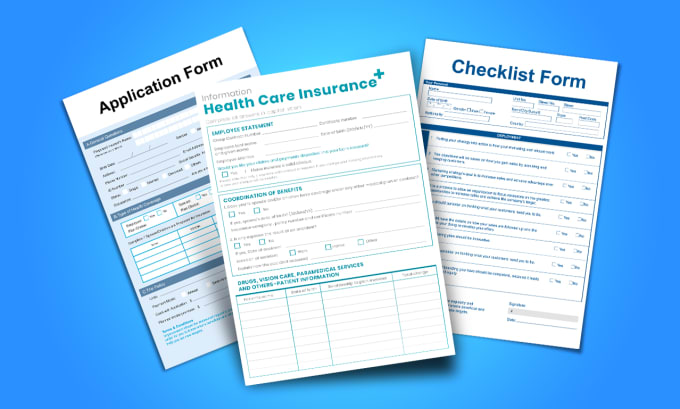 Gig Preview - Design, convert interactive editable fillable online PDF, excel form and invoice