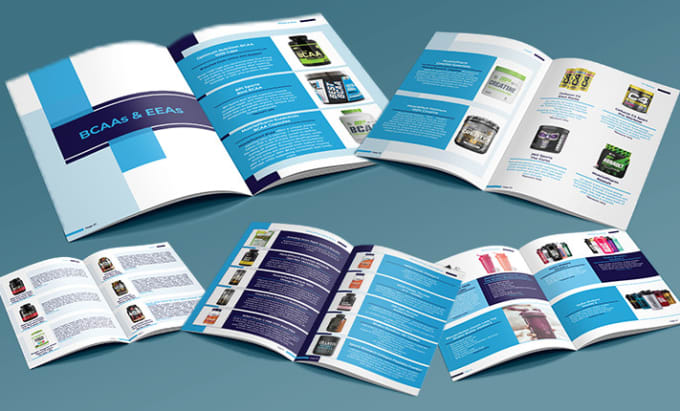 Gig Preview - Design professional product catalog, booklet, lookbook, sellsheet, catalogue