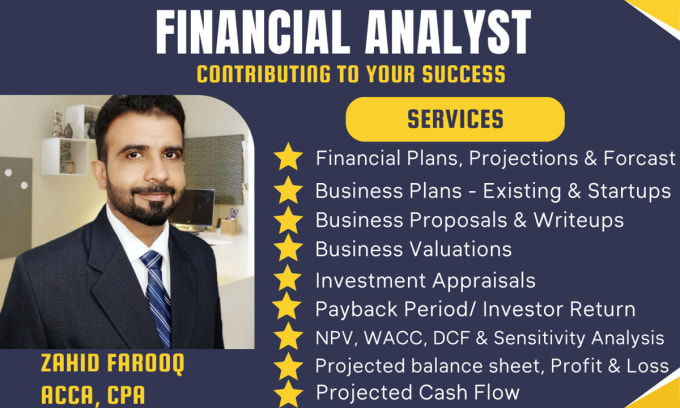 Gig Preview - Do financial modeling, financial projections, financial statements forecasting