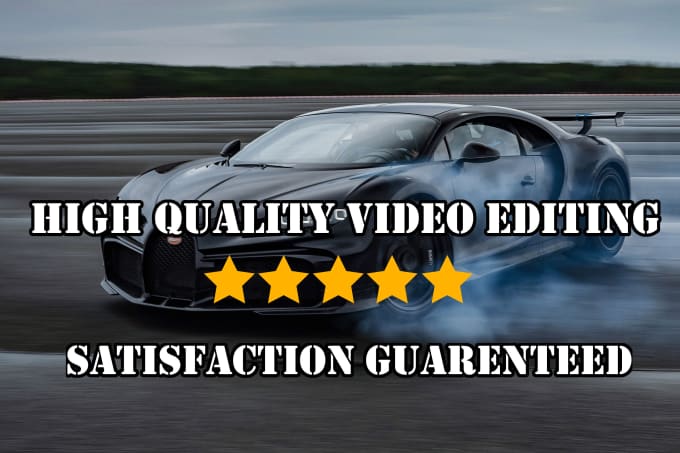 Bestseller - do professional video editing and motion graphics