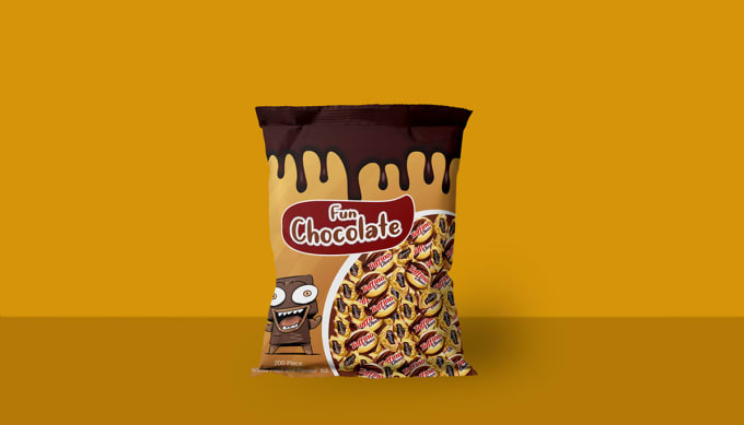 Gig Preview - Do your  chips packaging design