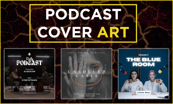 Gig Preview - Design podcast art cover, podcast cover design, podcast artwork, podcast logo