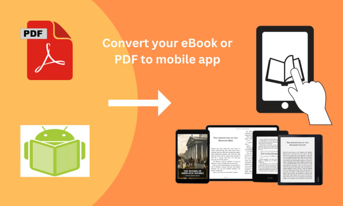 Gig Preview - Convert your ebook or PDF into a stunning mobile app