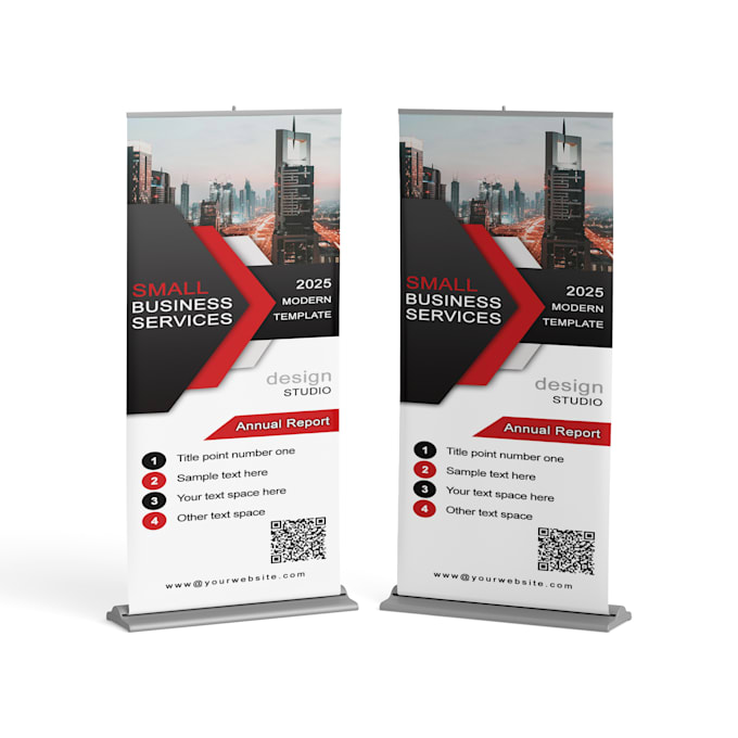 Gig Preview - Design roll up, retractable, pull up banner for your event