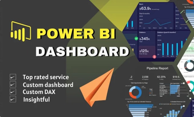 Gig Preview - Design custom interactive power bi reports