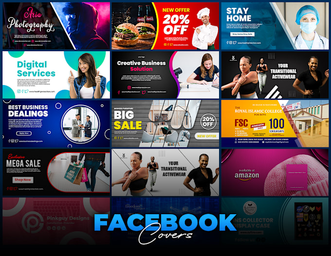 Gig Preview - Do professional youtube banner, facebook cover, web, social media banner designs