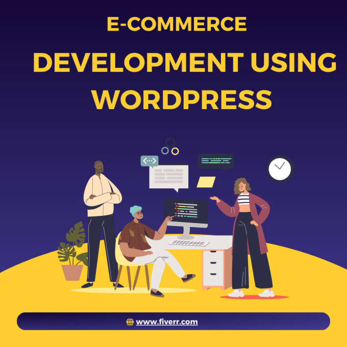 Gig Preview - Create a professional ecommerce website with woocommerce on wordpress