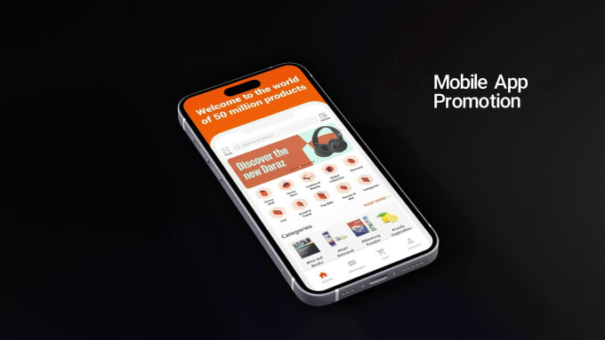 Gig Preview - Create a stunning mobile app promo and presentation video