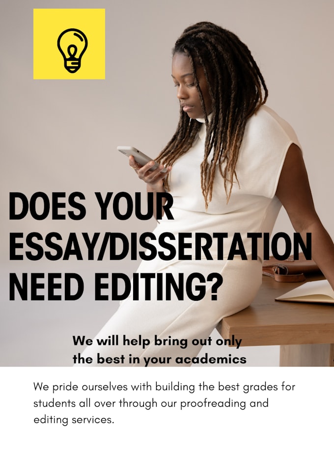 Gig Preview - Edit and proofread your dissertation, book or ebook