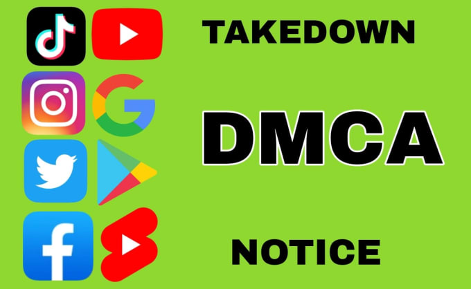 Bestseller - send dmca takedown notice tiktok, facebook, google,instagram,youtube,leakedpics,