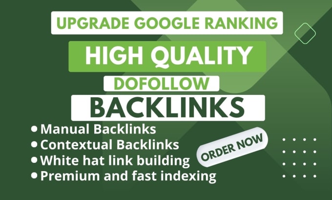 Gig Preview - Create high quality dofollow SEO link building backlinks