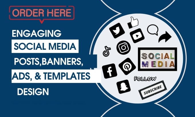 Gig Preview - Design engaging social media posts, banners, ads, and templates