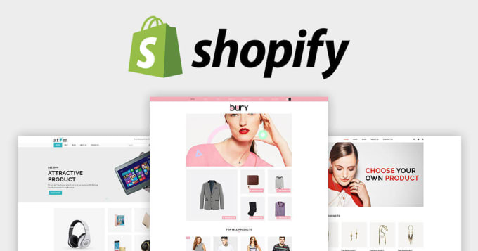 Gig Preview - Create a shopify store for you