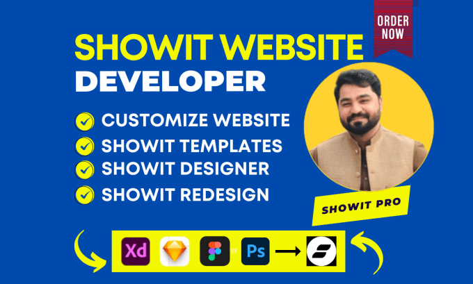 Gig Preview - Edit, fix, design and customize showit website or template