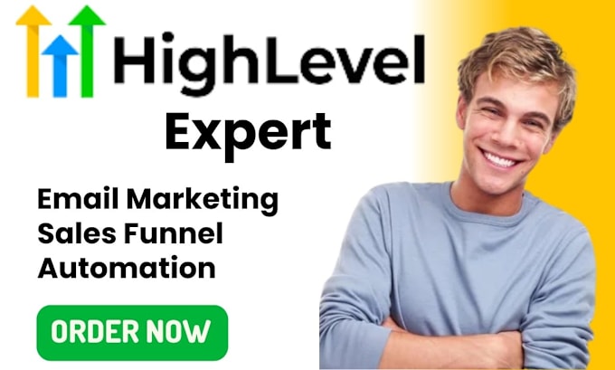 Gig Preview - Gohighlevel email marketing gohighlevel sales funnel CRM gohighlevel automation