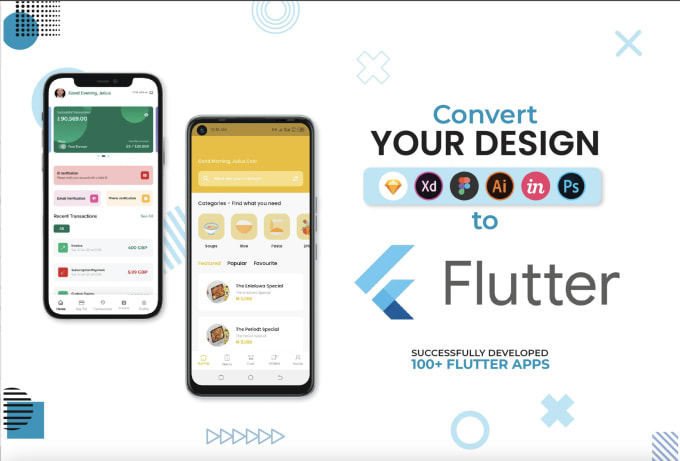 Gig Preview - Figma to flutter developer ios mobile app development