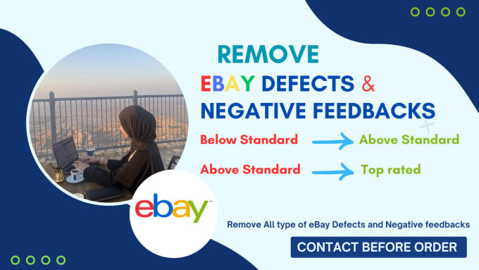 Gig Preview - Remove your ebay account defects and negative feedback