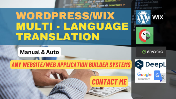 Gig Preview - Professional translation services for your wordpress website and fix errors