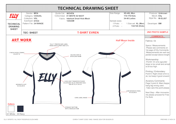 Gig Preview - Create factory support fashion tech pack designs